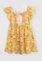 Vestido NANAI BY KYLY Infantil Estampado Amarelo - Marca NANAI BY KYLY