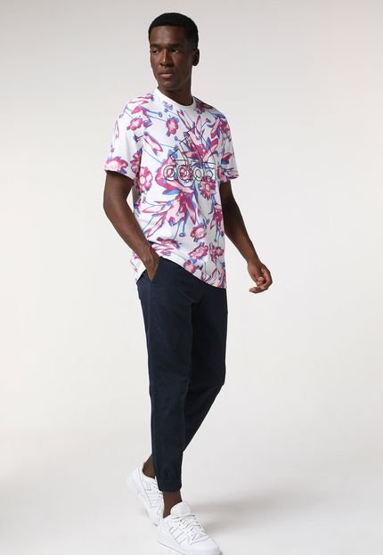 Camiseta adidas Sportswear Bloom Branca - Marca adidas Sportswear