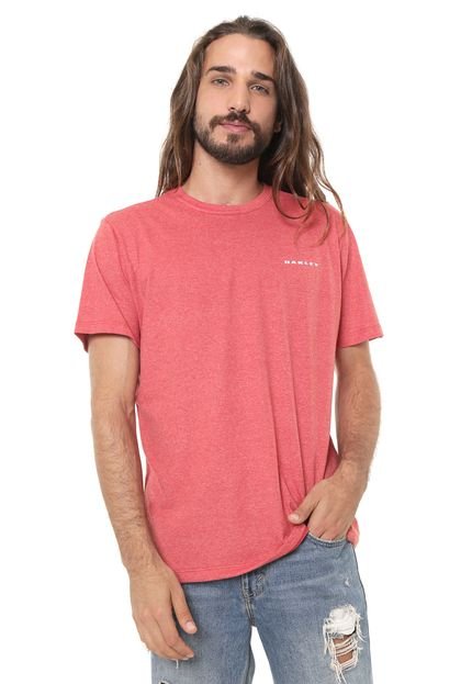 Menor preço em Camiseta Oakley Classic Ellipse 2.0 Vermelha