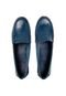 Mocassim My Shoes Recortes Azul - Marca My Shoes