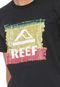 Camiseta Reef Rasta Woven Preta - Marca Reef