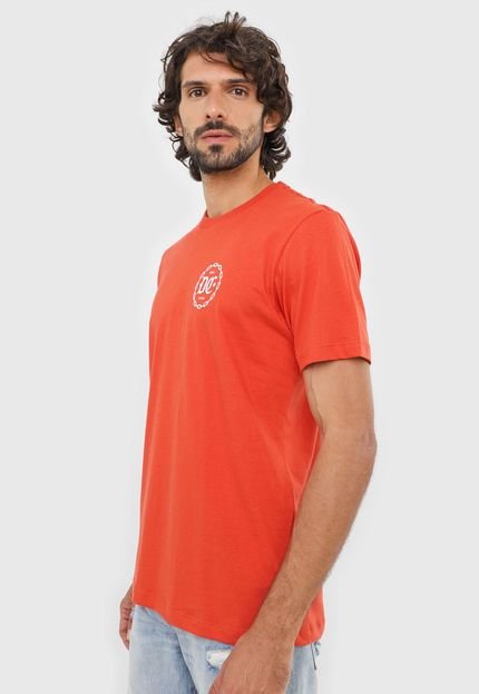 Camiseta DC Shoes Chained Up Laranja - Marca DC Shoes