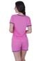 Kit 2 Pijama Americano Amamentação Com Botão Feminino Terra E Mar Manga Curta Gestante Multicolorido - Marca TERRA E MAR MODAS