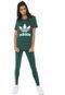 Camiseta adidas Originals ADICOLOR Trefoil Verde - Marca adidas Originals
