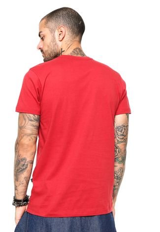 Camiseta Oakley Water Colors Vermelho - Compre Agora