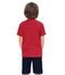 Conjunto Infantil Camiseta Com Bermuda Trick Nick Vermelho - Marca Trick Nick