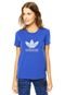 Camiseta MC adidas Originals Slim Bold Blue - Marca adidas Originals