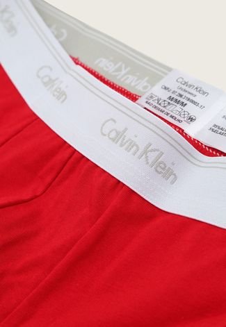 Cueca Calvin Klein Underwear Boxer Logo Vermelha - Compre Agora