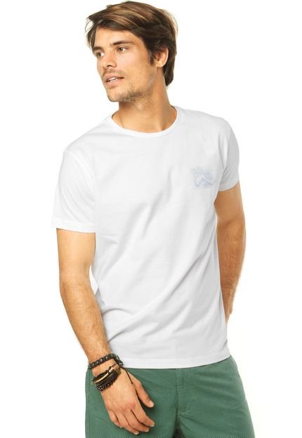 Camiseta Richards Reta Off-white - Marca Richards