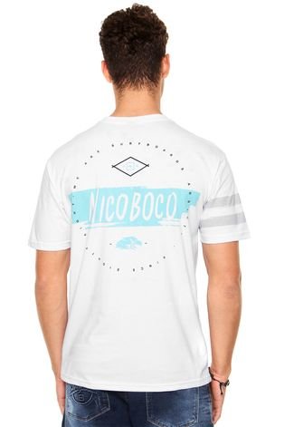 Camiseta Nicoboco Cool College Branca