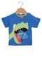 Camiseta Tricae Manga Curta Baby Menino Azul - Marca Tricae