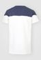 Camiseta O'Neill Color Block Off-White/Azul - Marca O'Neill