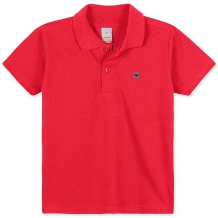 Camisa Polo Com Aroma Manga Curta Infantil Masculina Marisol - Marca Marisol