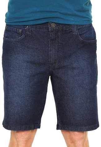 Bermuda Jeans Colcci Reta Davi Azul