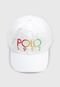 Boné Polo Ralph Lauren Logo Color Branco - Marca Polo Ralph Lauren