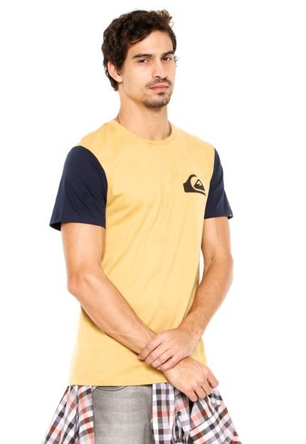 Camiseta Quiksilver Every Day Amarelo - Marca Quiksilver