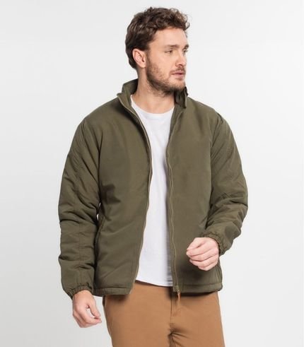 Jaqueta Masculina Em Suede Diametro Verde - Marca Diametro