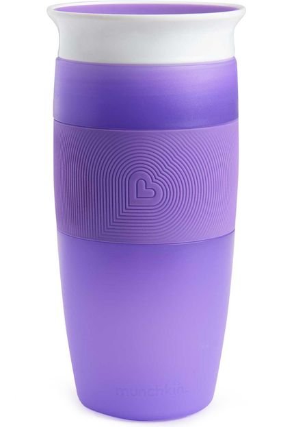 Copo Grande 360 414ml Roxo - Marca Munchkin