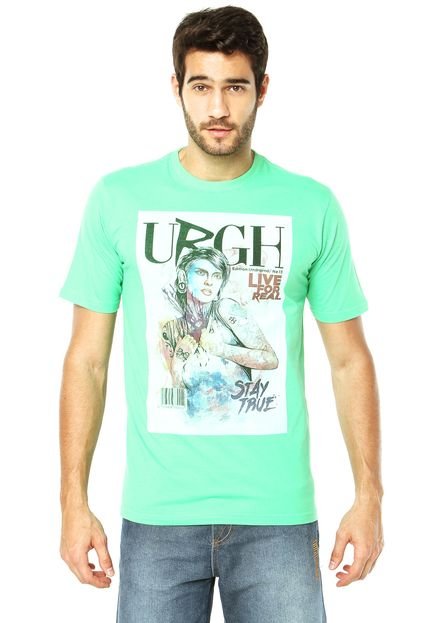 Camiseta Urgh Silk Magazine Verde - Marca Urgh