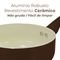 Jogo de Panelas de Indução Antiaderente Cerâmica 10 Peças Roma Marrom Plus - Casambiente - Marca Casa Ambiente