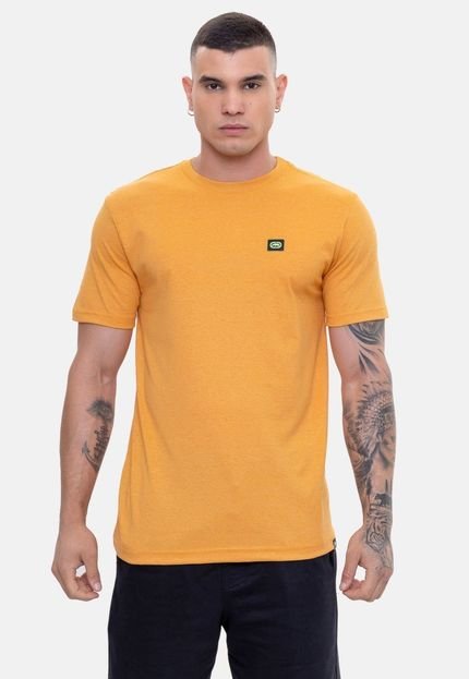 Camiseta Ecko Fashion Basic Logocor Amarela Mescla - Marca Ecko