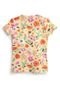 Blusa Malwee Kids Menina Floral Amarela - Marca Malwee Kids