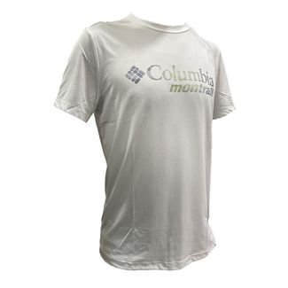 Camiseta Columbia Neblina Montrail Branco Masculino