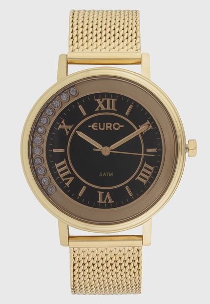 Relógio Euro EU2035YPM/4P Dourado. - Marca Euro
