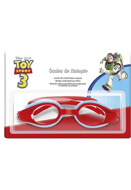Óculos de Natação - Toy Story Gedex Vermelho - Marca Gedex