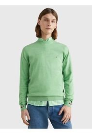 Sweater Mouline Striped  Verde Tommy Hilfiger