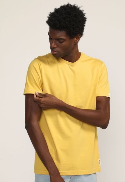 Camiseta Rip Curl Plain Amarela - Marca Rip Curl
