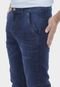 Calça Jeans Masculina Slim Elastano Conforto 7915 Azul - Marca Macaw