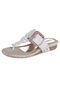 Rasteira Dakota Birken Fivela Off-White - Marca Dakota