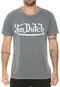 Camiseta Von Dutch Logo Cinza - Marca Von Dutch 