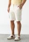 Bermuda Sarja GAP Cargo Liso Off-White - Marca GAP