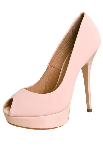 Peep Toe FiveBlu Suzanne Nude - Marca FiveBlu