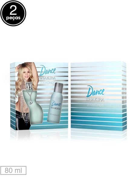 Kit 2pçs Perfume Shakira Dance Diamonds - Marca Shakira