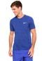 Camiseta Nike Dri-Fit Cool Miler Azul - Marca Nike