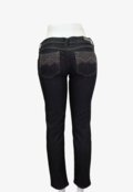 Calça Triton Reta Casual Jeans Preto Produto Gentilmente Usado - Marca EMIGÊ