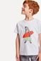 Camiseta Infantil Surf Bear Conforto Reserva Mini Branco - Marca Reserva Mini