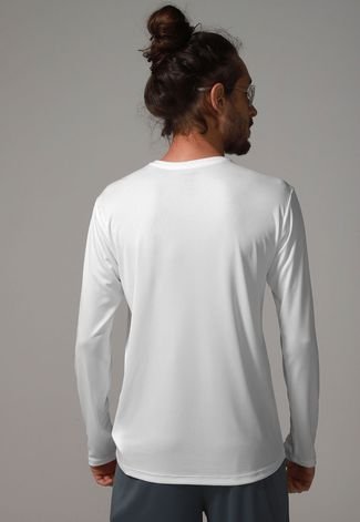 Camiseta Oakley Daily Sport LS III Branca - Branco