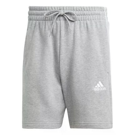 Shorts Adidas Moleton Essentials Masculina Cinza - Marca adidas