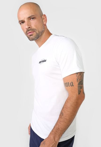 Camiseta Mormaii Logo Branca - Marca Mormaii