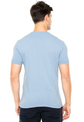 Camiseta Calvin Klein Reta Azul