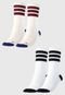 Kit 2pçs Meia adidas Originals Cano Médio Pre Mid Crew Off-White/Branca - Marca adidas Originals