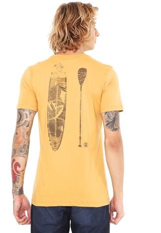 Camiseta Redley Silk Waves Amarela