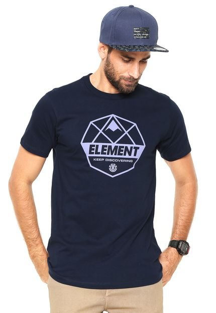 Camiseta Element Dome I Azul-Marinho - Marca Element