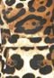 Vestido Thelure Leopard MGA Marrom - Marca Thelure