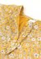 Camiseta GAP Menina Floral Amarela - Marca GAP