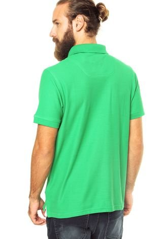 Camisa Polo Zebra Cone Pique Verde